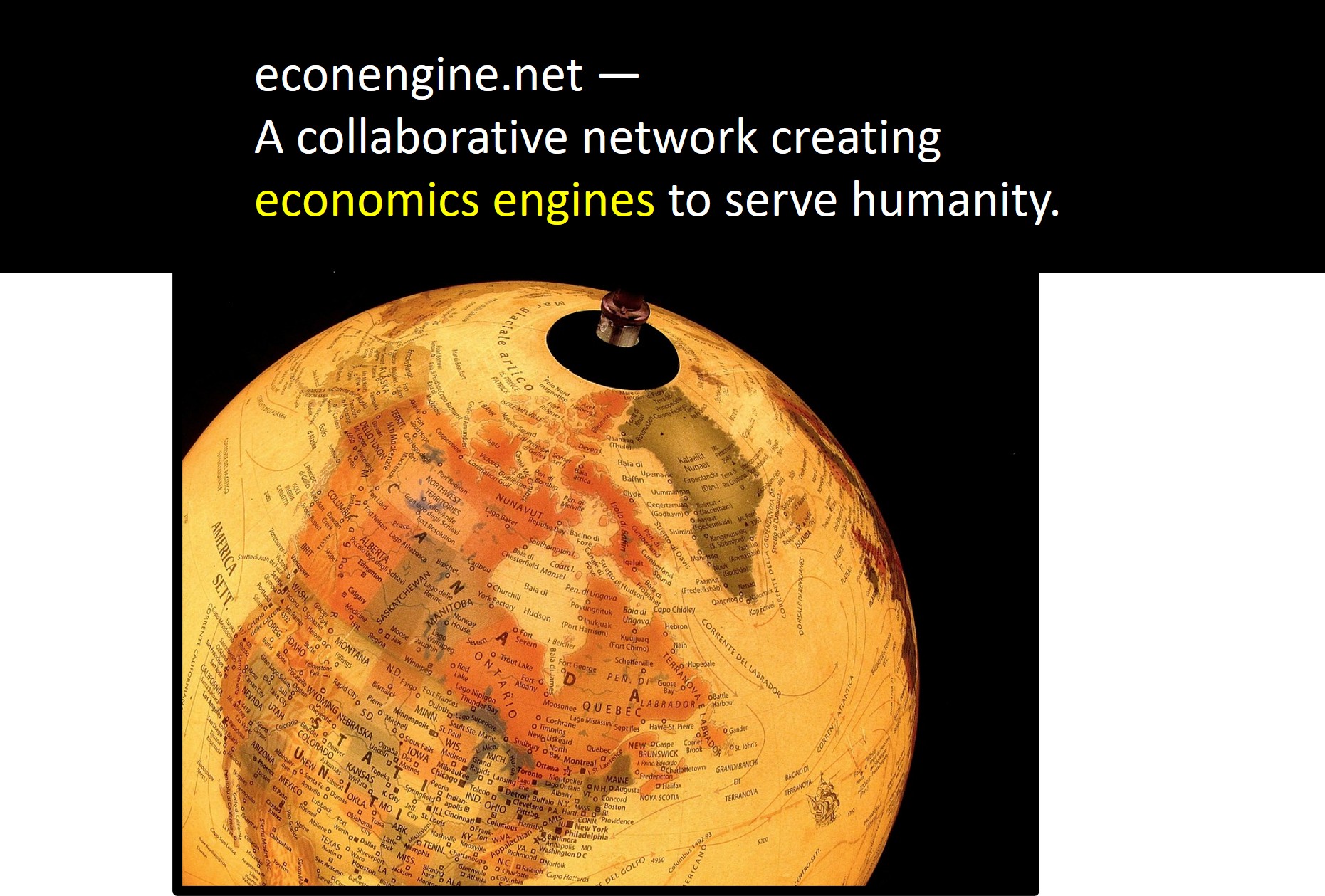 econengine.net ? A collaborative network creating economics engines to serve humanity.
